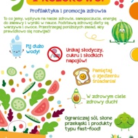 Plakat: Zdrowe odżywianie