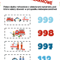 Kolorowanka Łamigłówka Profilaktyczna 