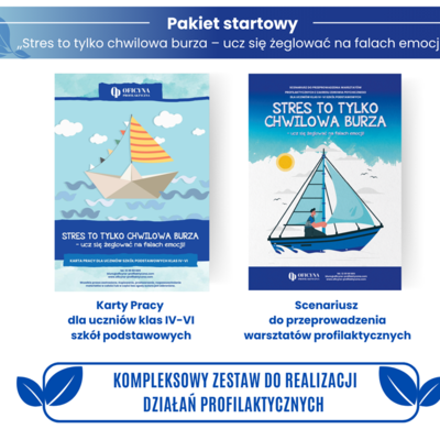 Pakiet startowy „Stres to tylko chwilowa burza – ucz się żeglować na falach emocji!”