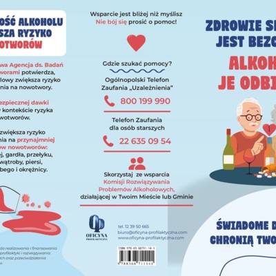 Broszura: Seniorzy Alkohol Leki