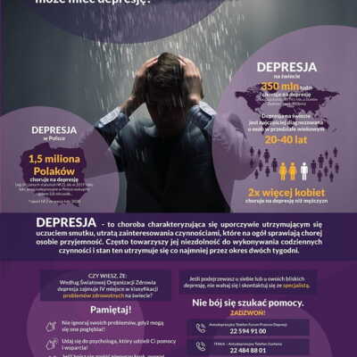 Plakat: Depresja (Dorośli)