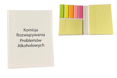 KARTECZKI SAMOPRZYLEPNE - KOMISJA ROZWIĄZYWANIA PROBLEMÓW ALKOHOLOWYCH
