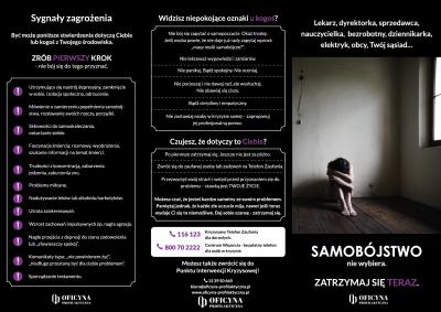 Broszura: Samobójstwo (Dorośli)