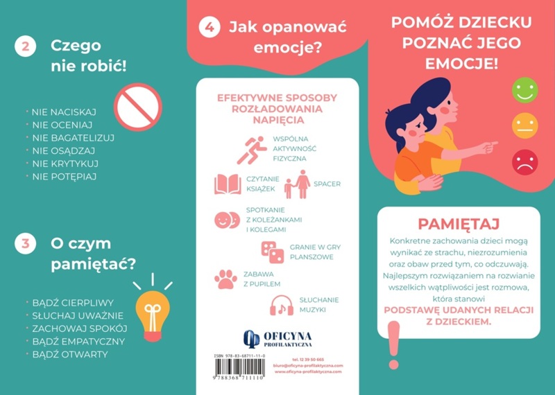 Broszura:  Emocje (Dorośli)