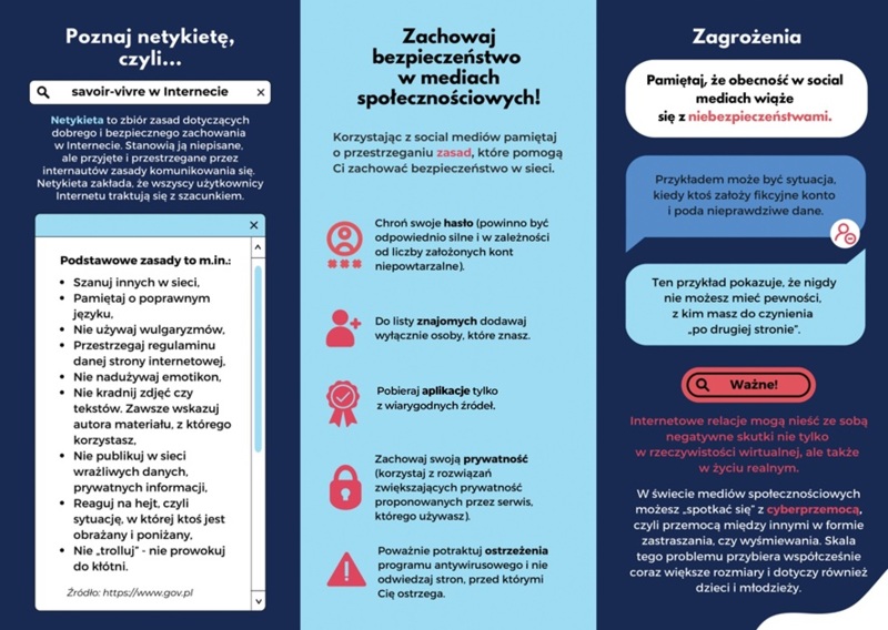 Broszura: Social Media (Dzieci i młodzież)