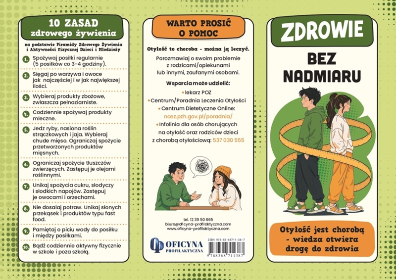 Broszura: Zdrowie bez nadmiaru (młodzież)