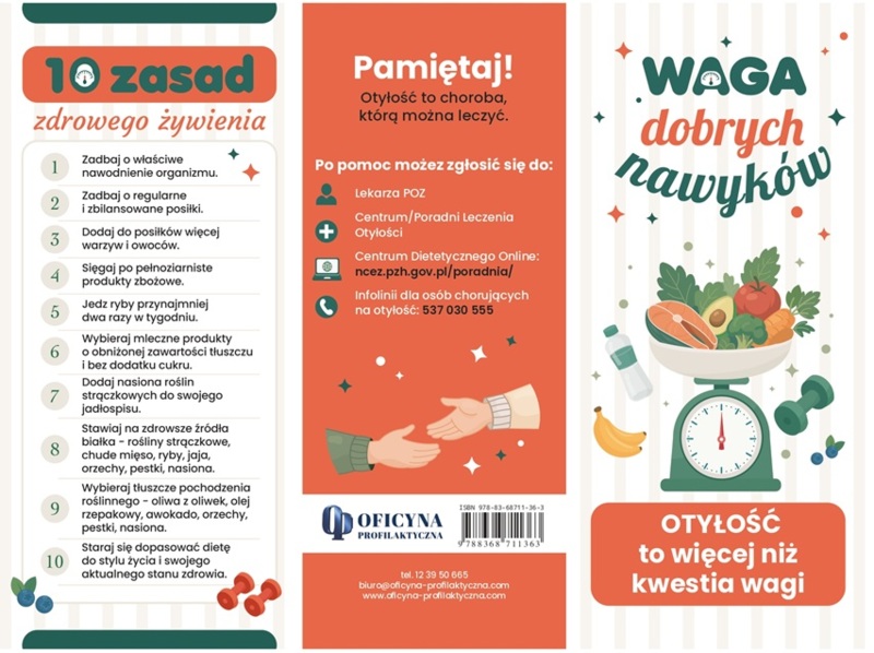 Broszura: Waga dobrych nawyków (dorośli)