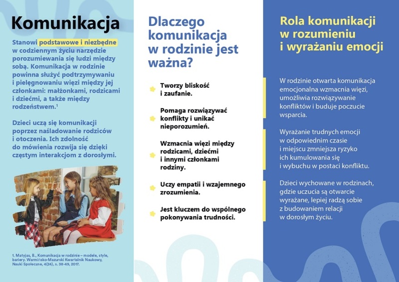 Broszura: Komunikacja w rodzinie