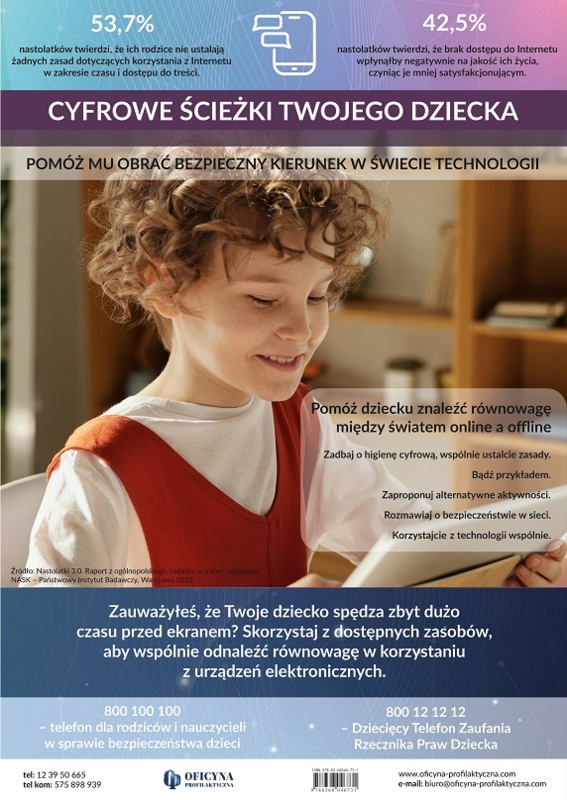 Plakat: Media Cyfrowe (Rodzice)